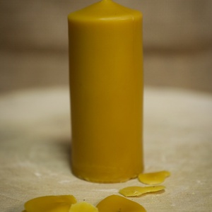 Méhviasz gyertya adventi, Otthon & Életmód, Gyertya, illat, aroma, Gyertya, , MESKA