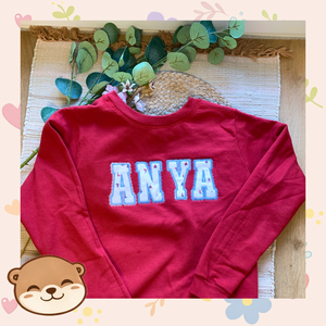 Emlékőrző pulcsi baba ruhákból, felirattal, Anya, Apa, Papa, Mama - ruha & divat - férfi ruha - férfi pulóver - Meska.hu