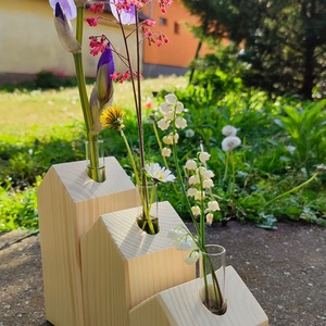 Házikó váza natúr (nagy méret) - Meska.hu