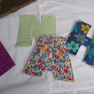 Textil betű - otthon & életmód - dekoráció - Meska.hu