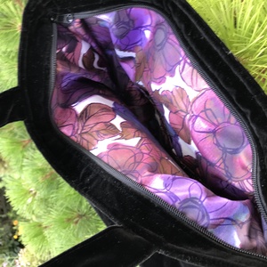 Textil táska Frida Kahlo képpel - táska & tok - kézitáska & válltáska - Meska.hu