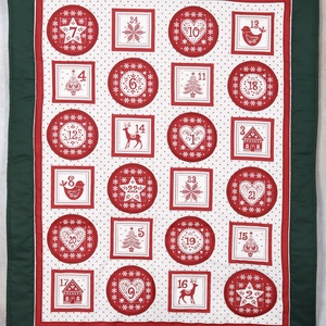 Adventi naptár, Karácsony, Adventi díszek, Adventi naptár, Varrás, MESKA