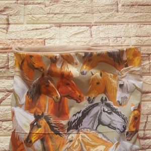 Lovas csősál - ruha & divat - sál, sapka, kendő - sál - Meska.hu