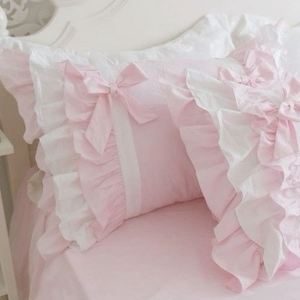 Fodros párna szett - Romantikus shabby párnák, Otthon & Életmód, Lakástextil, Párna & Párnahuzat, Varrás, MESKA