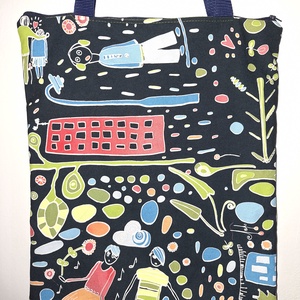 Nagy bevásárló táska - Pakolós táska - táska & tok - bevásárlás & shopper táska - shopper, textiltáska, szatyor - Meska.hu