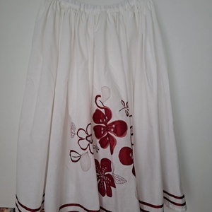 Extra pörgős néptánc szoknya - Néptáncos szoknya S-XL 85 cm - ruha & divat - női ruha - szoknya - Meska.hu