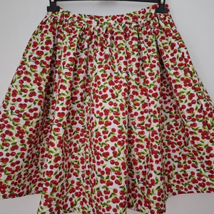 Extra pörgős rockabilly stílusú néptánc szoknya 40 cm, Ruha & Divat, Női ruha, Szoknya, Varrás, MESKA