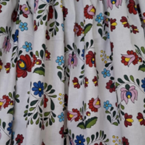 Kalocsai mintás néptánc kötény 60 cm, Otthon & Életmód, Konyhafelszerelés, tálalás, Konyhai textil, Kötény, Varrás, MESKA