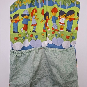 Retro mintás oviszsák, Játék & Sport, Ovis felszerelés, Ovis zsák, Varrás, MESKA