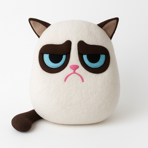 Grumpy cicás párna, Otthon & Életmód, Lakástextil, Párna & Párnahuzat, Varrás, MESKA