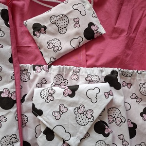 MINNIE 4 részes ovis szett - játék & sport - ovis felszerelés - ovis szett (zsák és tornazsák) - Meska.hu