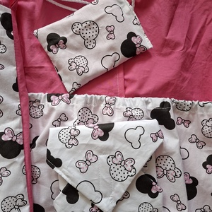 MINNIE 4 részes ovis szett - játék & sport - ovis felszerelés - ovis szett (zsák és tornazsák) - Meska.hu