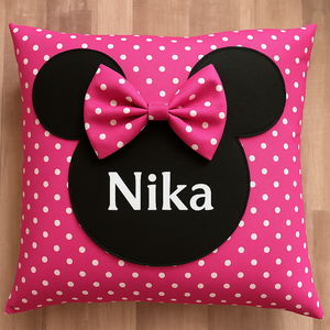 Névre szóló MINNIE párna - Meska.hu