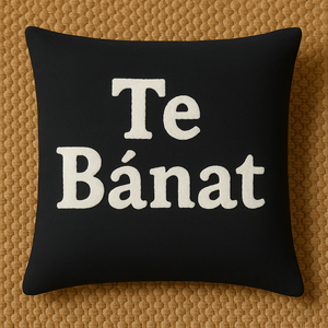 Egyedi vicces párna - Te Bánat feliratú párna, Otthon & Életmód, Lakástextil, Párna & Párnahuzat, Varrás, MESKA