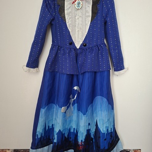 Mary Poppins lányka jelmez - ruha & divat - jelmez & álarc - jelmez - Meska.hu