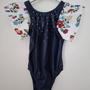Kalocsai mintás lányka dressz - Matyó mintás dressz, Ruha & Divat, Babaruha & Gyerekruha, Ing, blúz, Varrás, MESKA