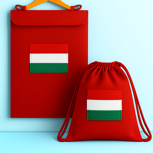 Zászlós ovis szett - Zászlós oviszsák és tornazsák - Meska.hu