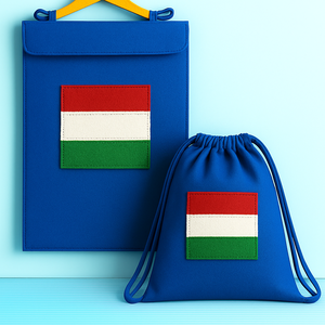Zászlós ovis szett - Zászlós oviszsák és tornazsák - Meska.hu