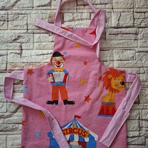 Cirkuszos lányka, gyerek, gyermek kötény - Meska.hu