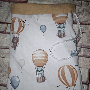 Extra nagy méretű, léghajós uzsonnás tasak vízálló, frissen tartó béléssel, Táska & Tok, Uzsonna- & Ebéd tartó, Szendvics csomagoló, Varrás, MESKA