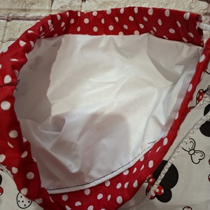 MINNIE Nagyméretű uzsonnás tasak - táska & tok - uzsonna- & ebéd tartó - szendvics csomagoló - Meska.hu