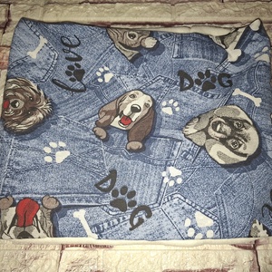 Kutyás csősál - Egyedi kutyás sál, Ruha & Divat, Sál, Sapka, Kendő, Sál, Varrás, MESKA