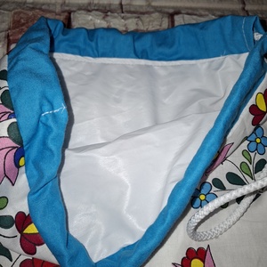 Kalocsai mintás kenyeres zsák - táska & tok - uzsonna- & ebéd tartó - szendvics csomagoló - Meska.hu