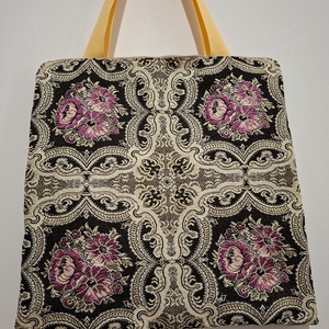 Cipzáros, bélelt, indiai stílusú bevásárló táska, Táska & Tok, Bevásárlás & Shopper táska, Shopper, textiltáska, szatyor, Varrás, MESKA