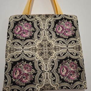 Cipzáros, bélelt, indiai stílusú bevásárló táska - táska & tok - bevásárlás & shopper táska - shopper, textiltáska, szatyor - Meska.hu