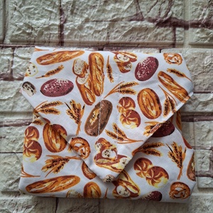 20 db újraszalvéta, Táska & Tok, Uzsonna- & Ebéd tartó, Szendvics csomagoló, Varrás, MESKA