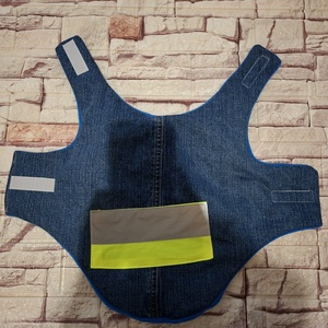 Bélelt, láthatósági kutyaruha, kutyakabát XS/S, Otthon & Életmód, Kisállatoknak, Kutyáknak, Kutya ruházat, Varrás, MESKA