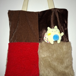 Bohém bevásárló táska - Cipzáros, bélelt pakolós táska, Táska & Tok, Bevásárlás & Shopper táska, Shopper, textiltáska, szatyor, Varrás, MESKA