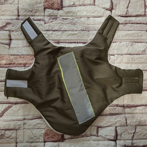 Láthatósági, bélelt kutyakabát XS, Otthon & Életmód, Kisállatoknak, Kutyáknak, Kutya ruházat, Varrás, MESKA