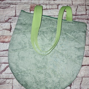 Cipzáros, bélelt, falevél alakú táska, Táska & Tok, Bevásárlás & Shopper táska, Shopper, textiltáska, szatyor, Varrás, MESKA