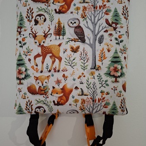 Állatmintás gyerek hátizsák - Meska.hu