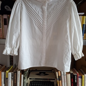 Régi női paraszt ing, néptáncos ing 50-es - ruha & divat - női ruha - blúz - Meska.hu