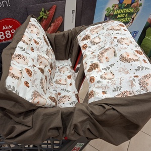 Sünis bevásárlókocsi huzat - Bevásárló kocsihuzat - Meska.hu