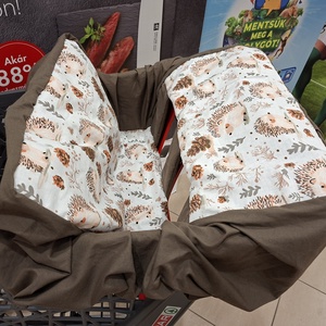 Sünis bevásárlókocsi huzat - Bevásárló kocsihuzat - baba - mama - utazási kellékek - bevásárlókocsi huzat - Meska.hu