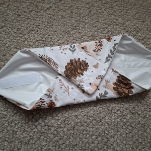 Sünis újraszalvéta - Vízhatlan uzsonna-csomagoló - táska & tok - uzsonna- & ebéd tartó - szendvics csomagoló - Meska.hu