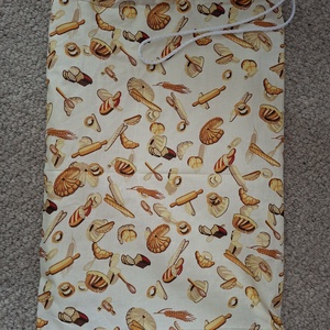 Kenyeres zsák frissen tartó PUL béléssel, Táska & Tok, Uzsonna- & Ebéd tartó, Szendvics csomagoló, Varrás, MESKA