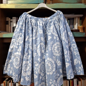 Nagyon pörgős, virágmintás néptánc szoknya 60 cm, Ruha & Divat, Női ruha, Szoknya, Varrás, MESKA