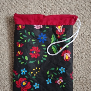 Matyó mintás uzsonnás tasak vízhatlan, frissentartó béléssel - Meska.hu