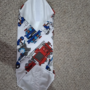 Tűzoltós újraszalvéta - Vízhatlan uzsonna-csomagoló - táska & tok - uzsonna- & ebéd tartó - szendvics csomagoló - Meska.hu