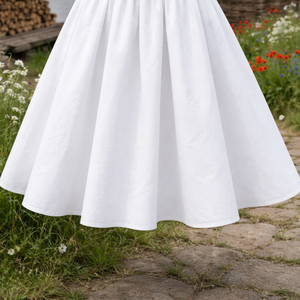 Fehér színű szoknya 35 cm, Ruha & Divat, Női ruha, Szoknya, Varrás, MESKA
