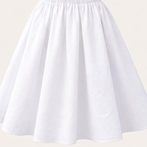 Fehér színű szoknya 35 cm - ruha & divat - női ruha - szoknya - Meska.hu