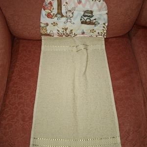 Állatmintás ovis törölköző, Otthon & Életmód, Fürdőszoba, Törölköző, Varrás, MESKA