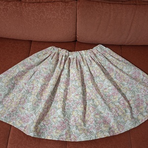 Virágmintás, pörgős néptánc szoknya 40 cm, Ruha & Divat, Női ruha, Szoknya, Varrás, MESKA