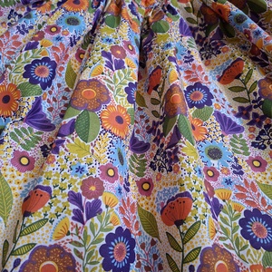 Virágmintás, pörgős néptánc szoknya 35 cm - ruha & divat - női ruha - szoknya - Meska.hu