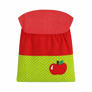 Almás ovis zsák - Oviszsák alma jellel, Játék & Sport, Ovis felszerelés, Ovis zsák, Varrás, MESKA