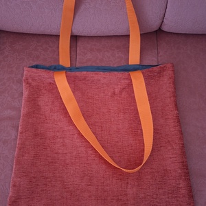 Erős, bélelt bevásárló táska - táska & tok - bevásárlás & shopper táska - shopper, textiltáska, szatyor - Meska.hu